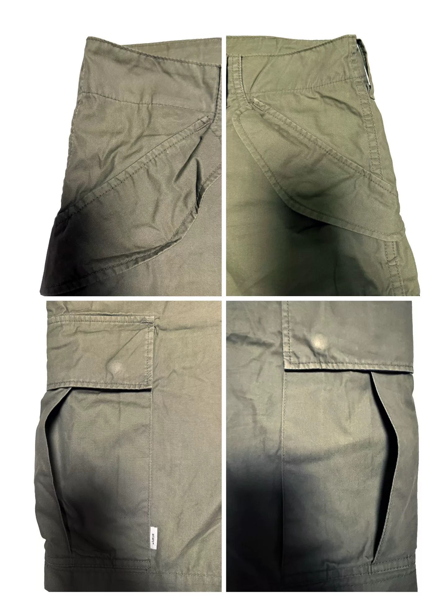 Wtaps WTAPS Olive Drab Cargo Shorts Size US 26 / EU 42 - 7 Thumbnail