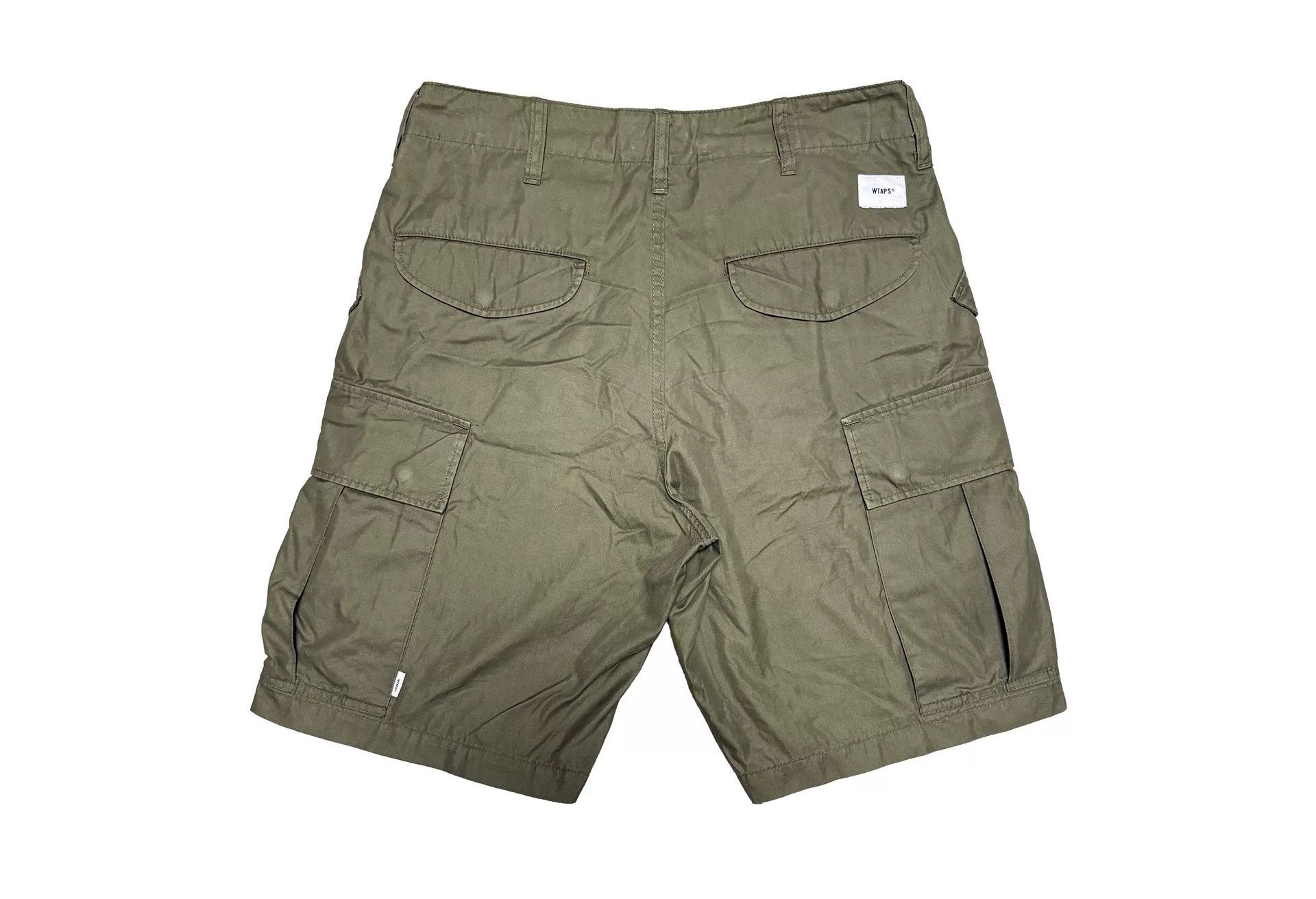 Wtaps WTAPS Olive Drab Cargo Shorts Size US 26 / EU 42 - 2 Thumbnail