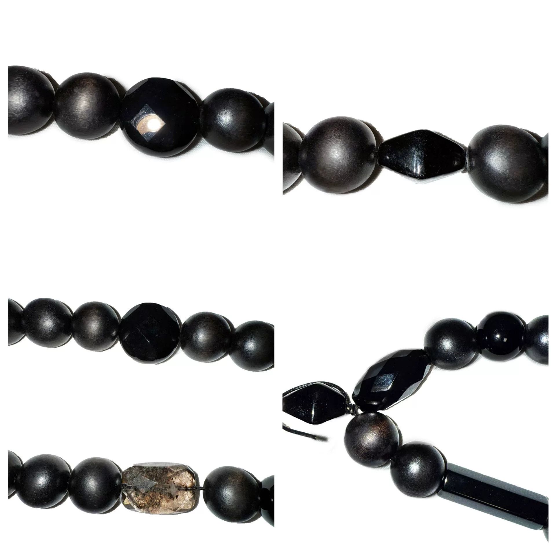 Number (N)ine Handmade Black Wooden Cross Necklace Size ONE SIZE - 6 Thumbnail