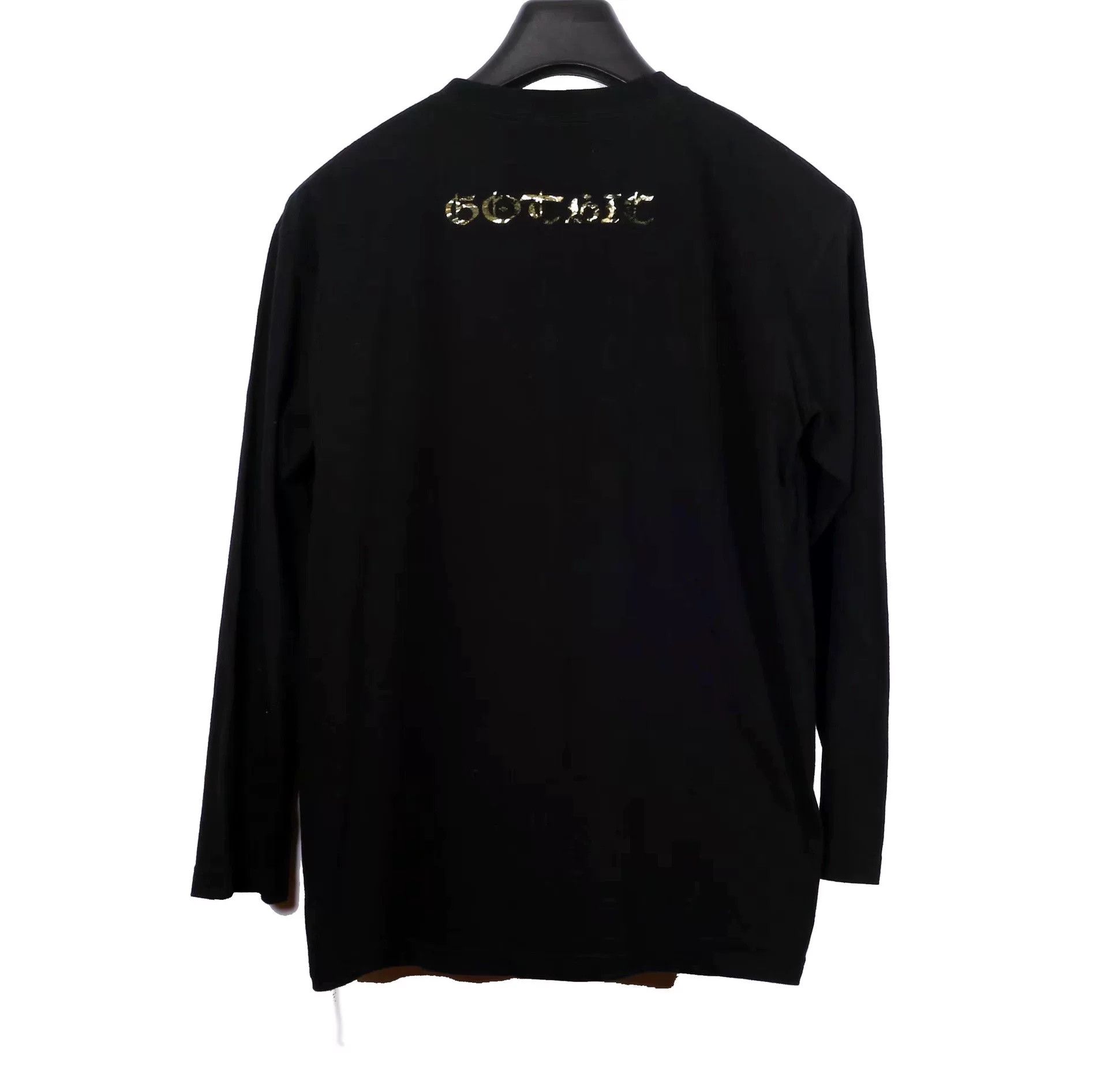 Yohji Yamamoto Yohji Yamamoto Gothic Skull Long Sleeve T-Shirt Size US M / EU 48-50 / 2 - 2 Thumbnail