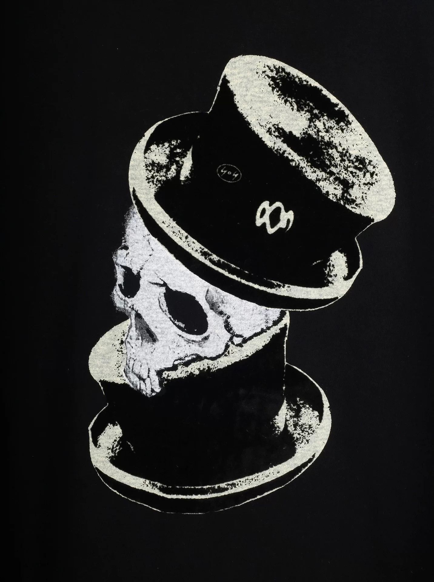 Yohji Yamamoto Yohji Yamamoto Gothic Skull Long Sleeve T-Shirt Size US M / EU 48-50 / 2 - 4 Thumbnail