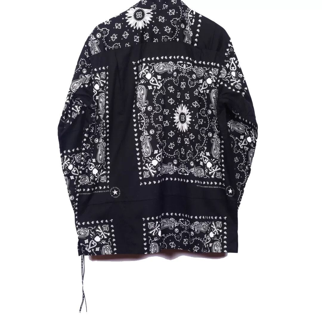 Mastermind Japan Mastermind Japan Black Bandana Print Shirt Size US S / EU 44-46 / 1 - 2 Thumbnail