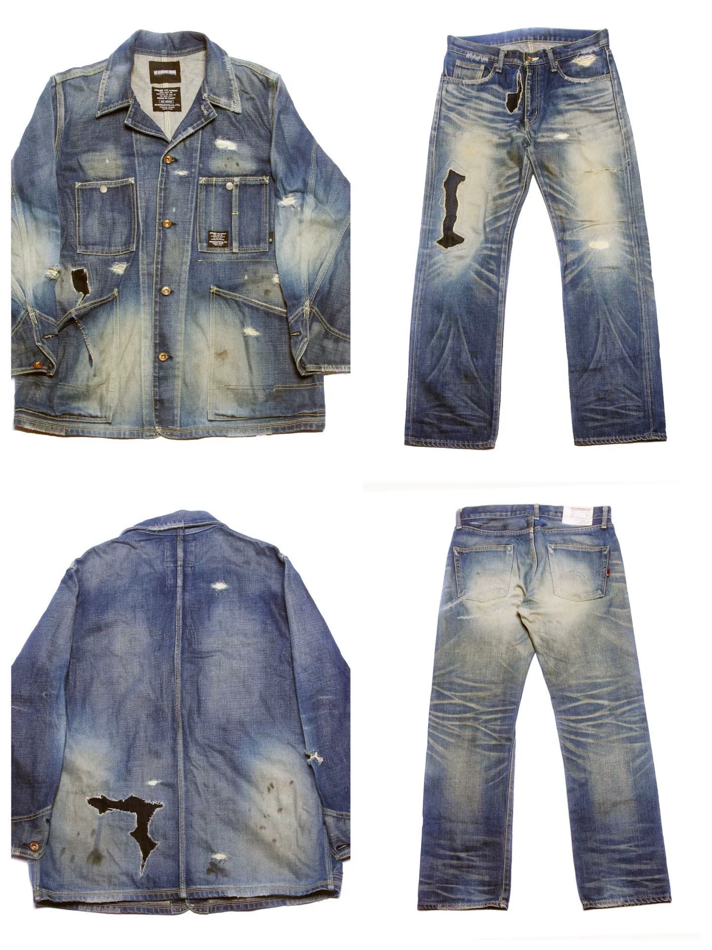 Neighborhood Neighborhood Indigo Denim Jacket Size US M / EU 48-50 / 2 - 9 Thumbnail