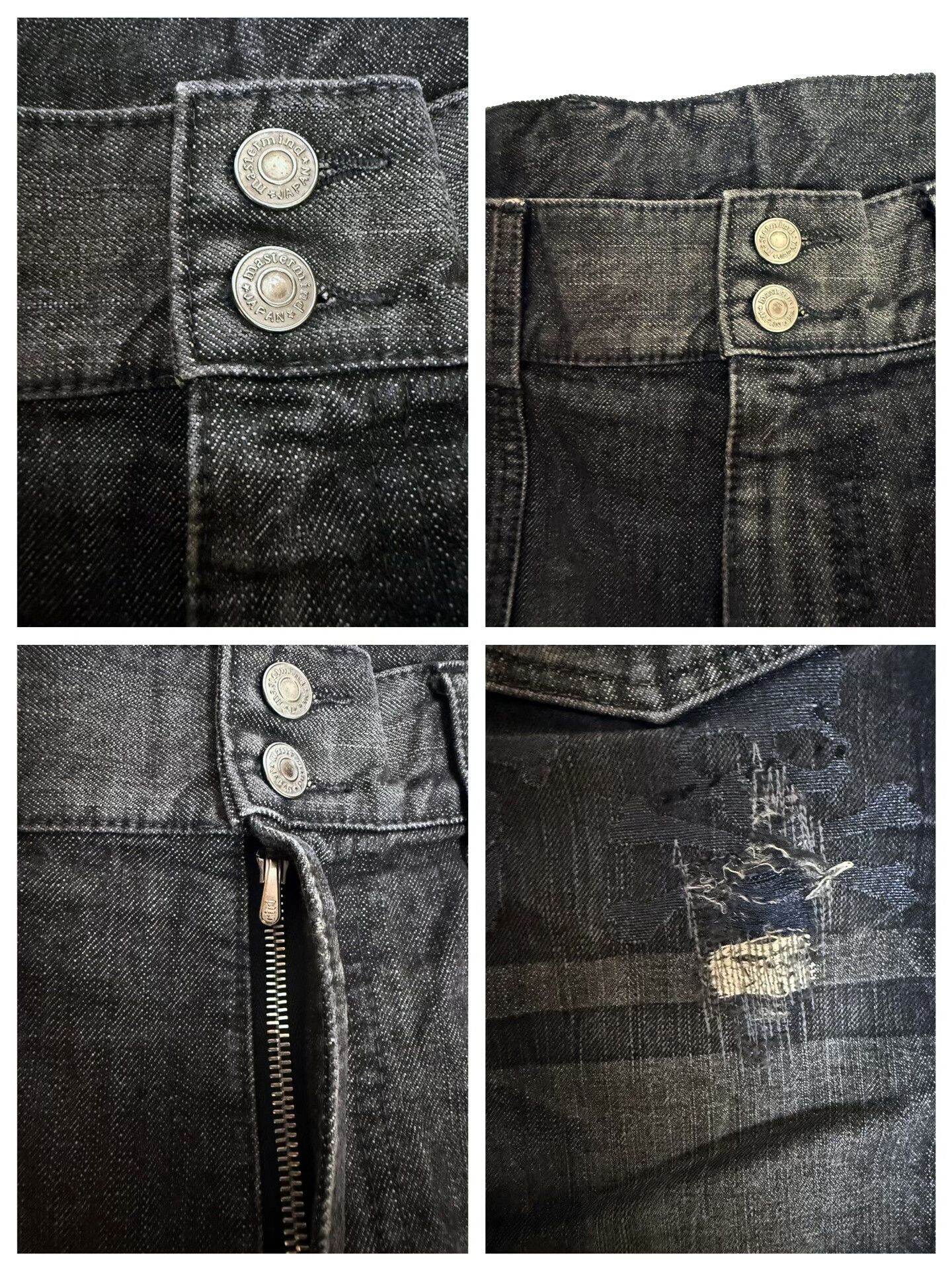 Mastermind Japan Mastermind Japan Black Bush Pants Size US 34 / EU 50 - 6 Thumbnail