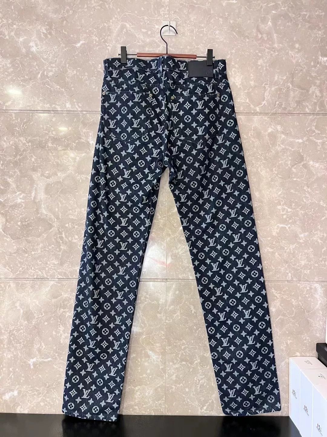 Louis Vuitton Louis Vuitton Limited Edition Denim Pants Size US 30 / EU 46 - 2 Thumbnail