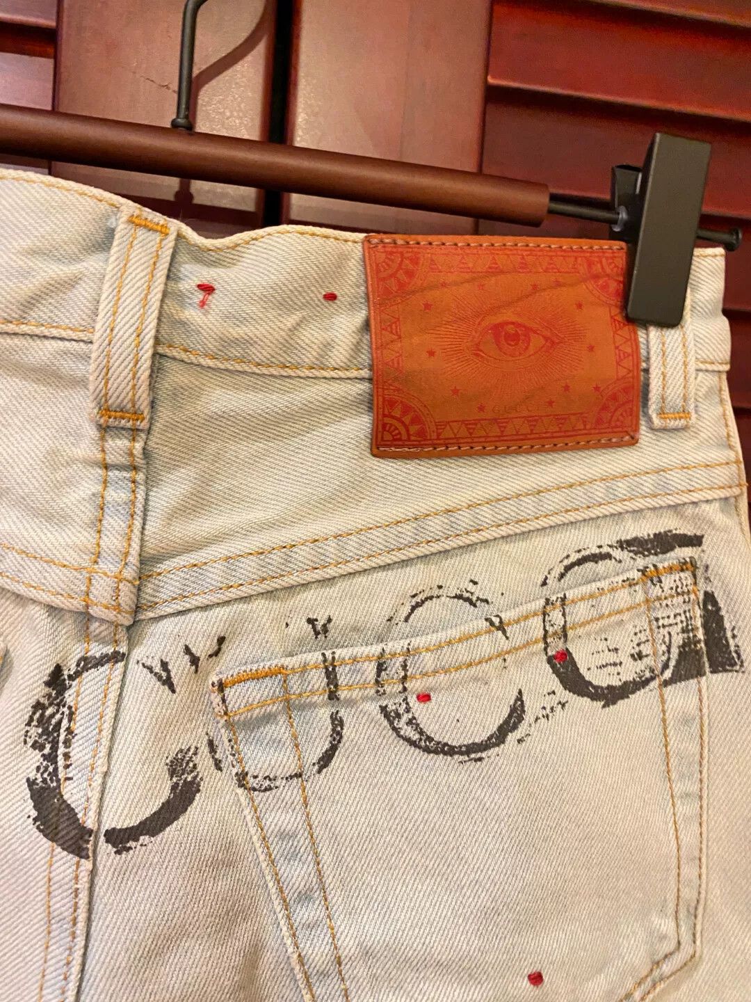 Gucci Gucci Women’s High-Waist Jeans Size 23" - 3 Thumbnail