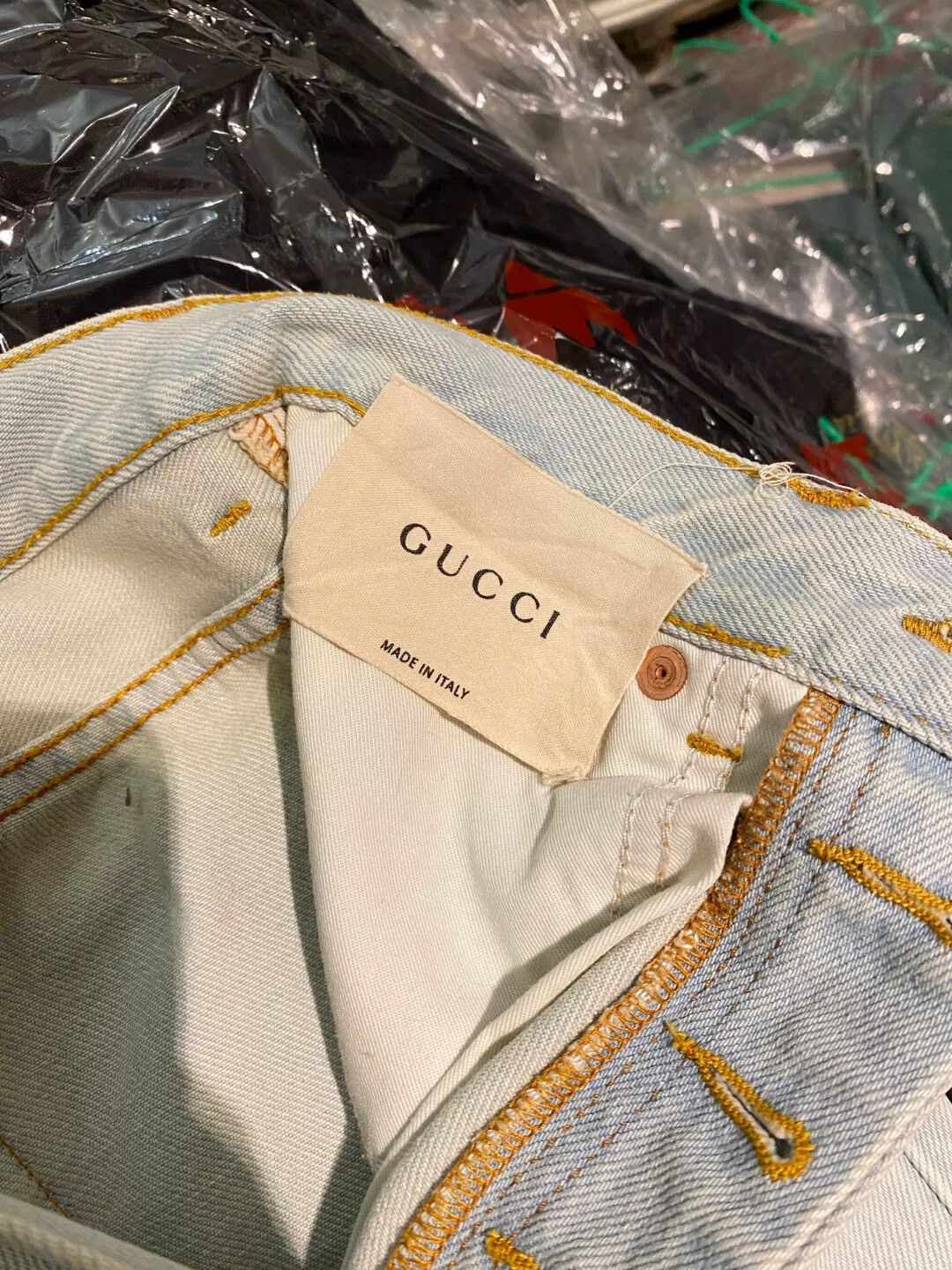 Gucci Gucci Women’s High-Waist Jeans Size 23" - 5 Thumbnail