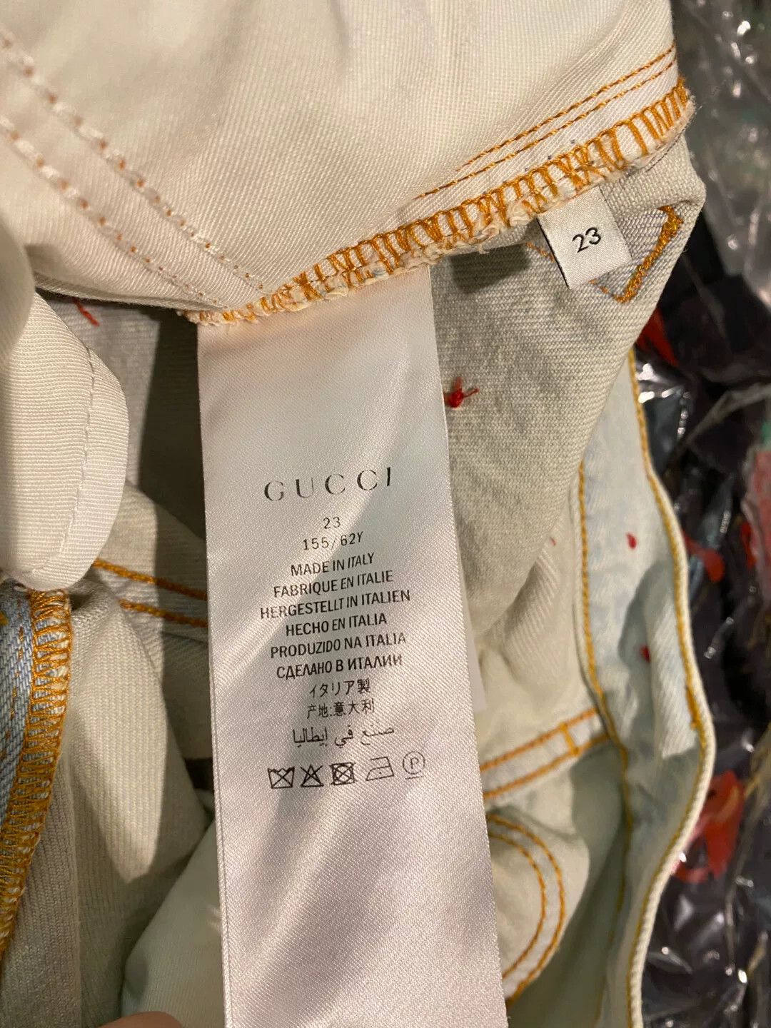 Gucci Gucci Women’s High-Waist Jeans Size 23" - 6 Thumbnail