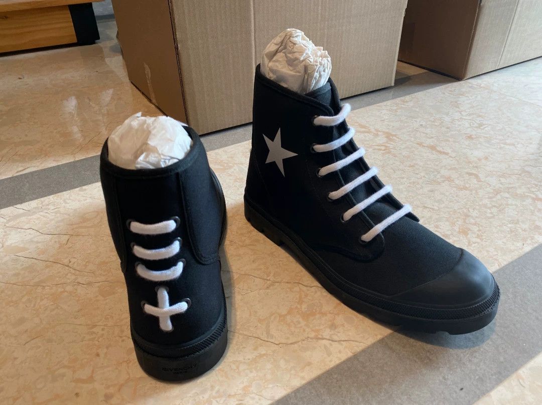 Givenchy Givenchy Men’s High-Top Sneakers Size 42.5 Size US 9.5 / EU 42-43 - 5 Thumbnail