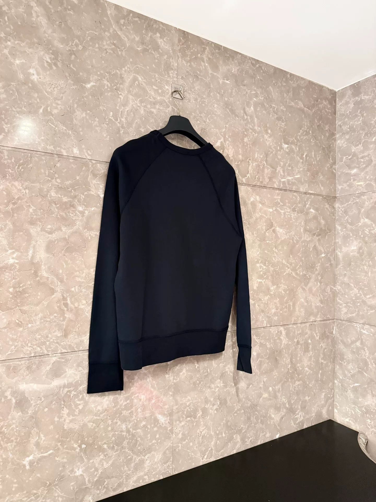 Acne Studios Acne Studios Black Long Sleeve Sweatshirt Size US M / EU 48-50 / 2 - 2 Thumbnail