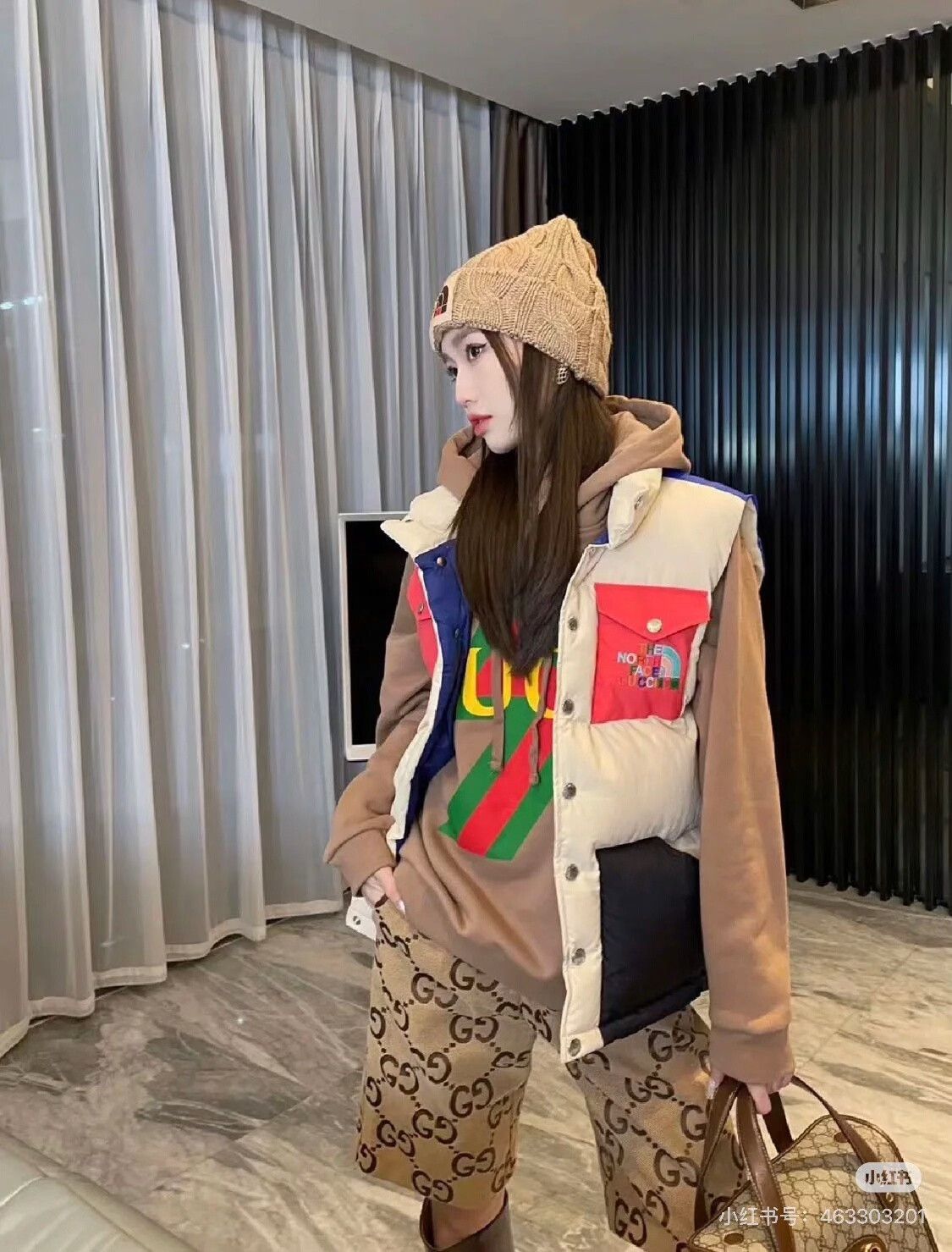 Gucci Gucci The North Face Colorblock Vest Size US M / EU 48-50 / 2 - 5 Thumbnail
