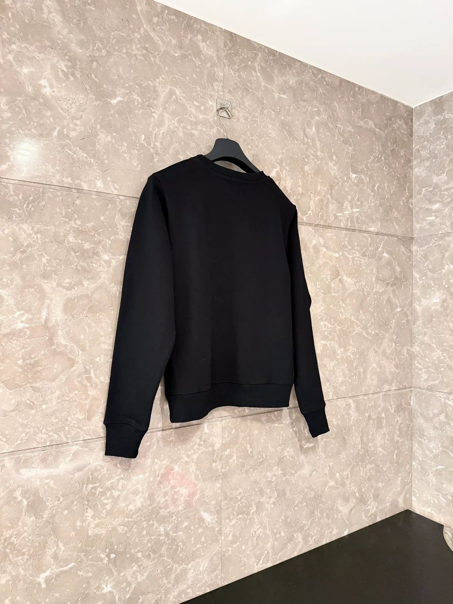 424 424 Small Logo Black Long Sleeve Sweatshirt Size US S / EU 44-46 / 1 - 2 Thumbnail