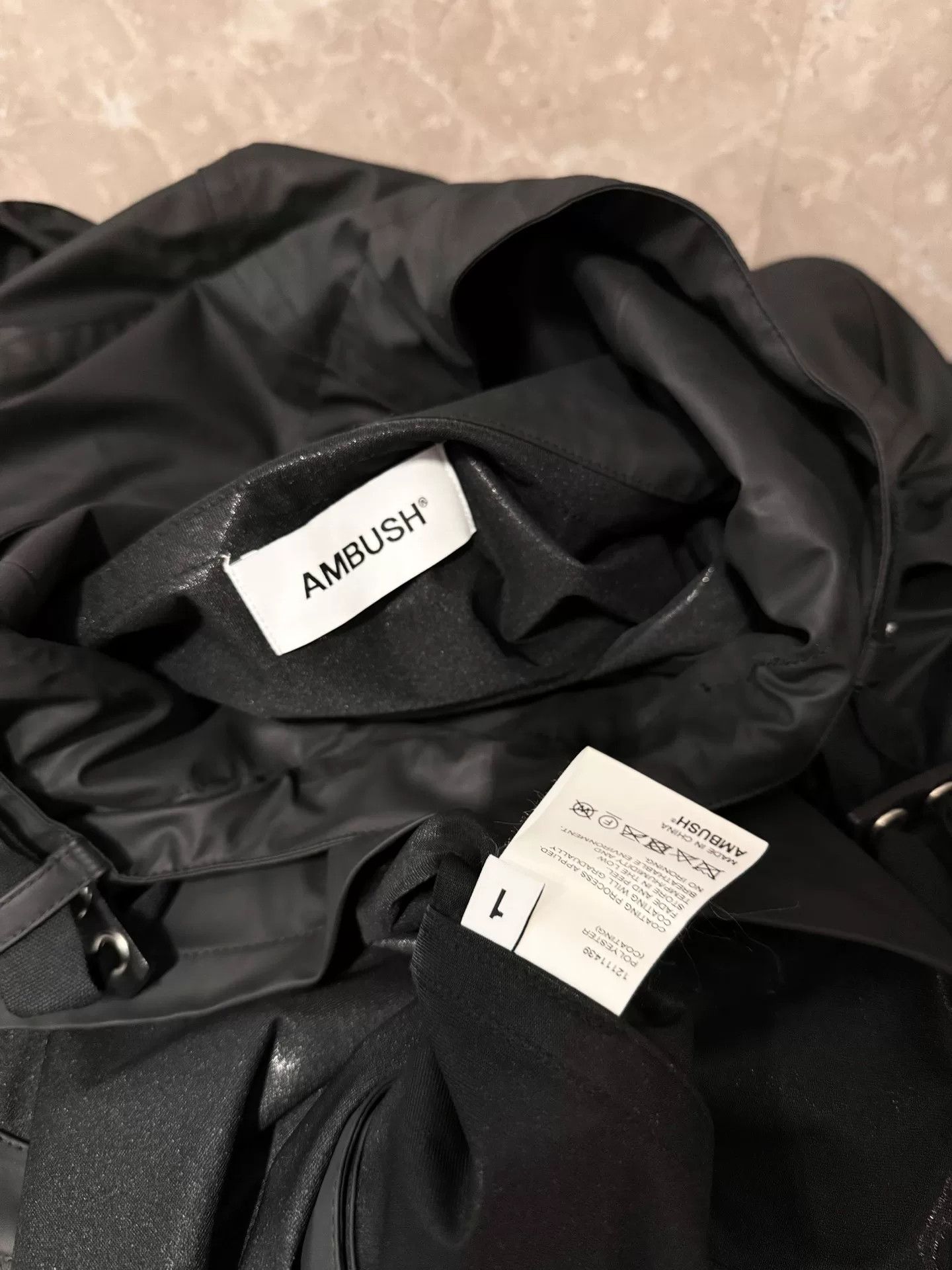 Ambush Design Ambush Leather Pullover Hoodie Size US S / EU 44-46 / 1 - 3 Thumbnail