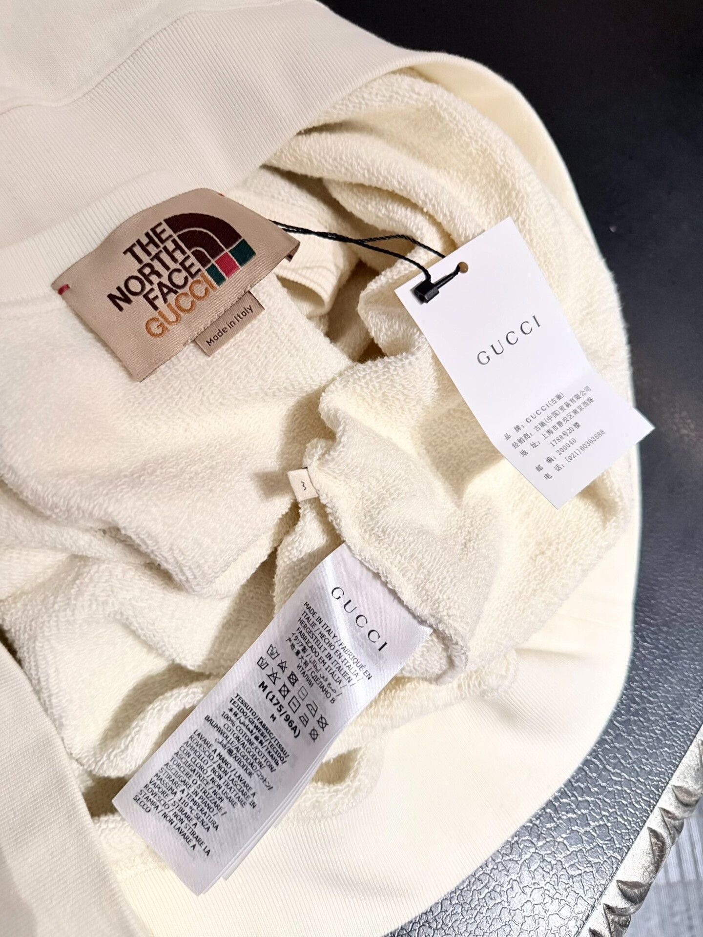 Gucci Gucci x The North Face Beige Sweatshirt Size US M / EU 48-50 / 2 - 3 Thumbnail