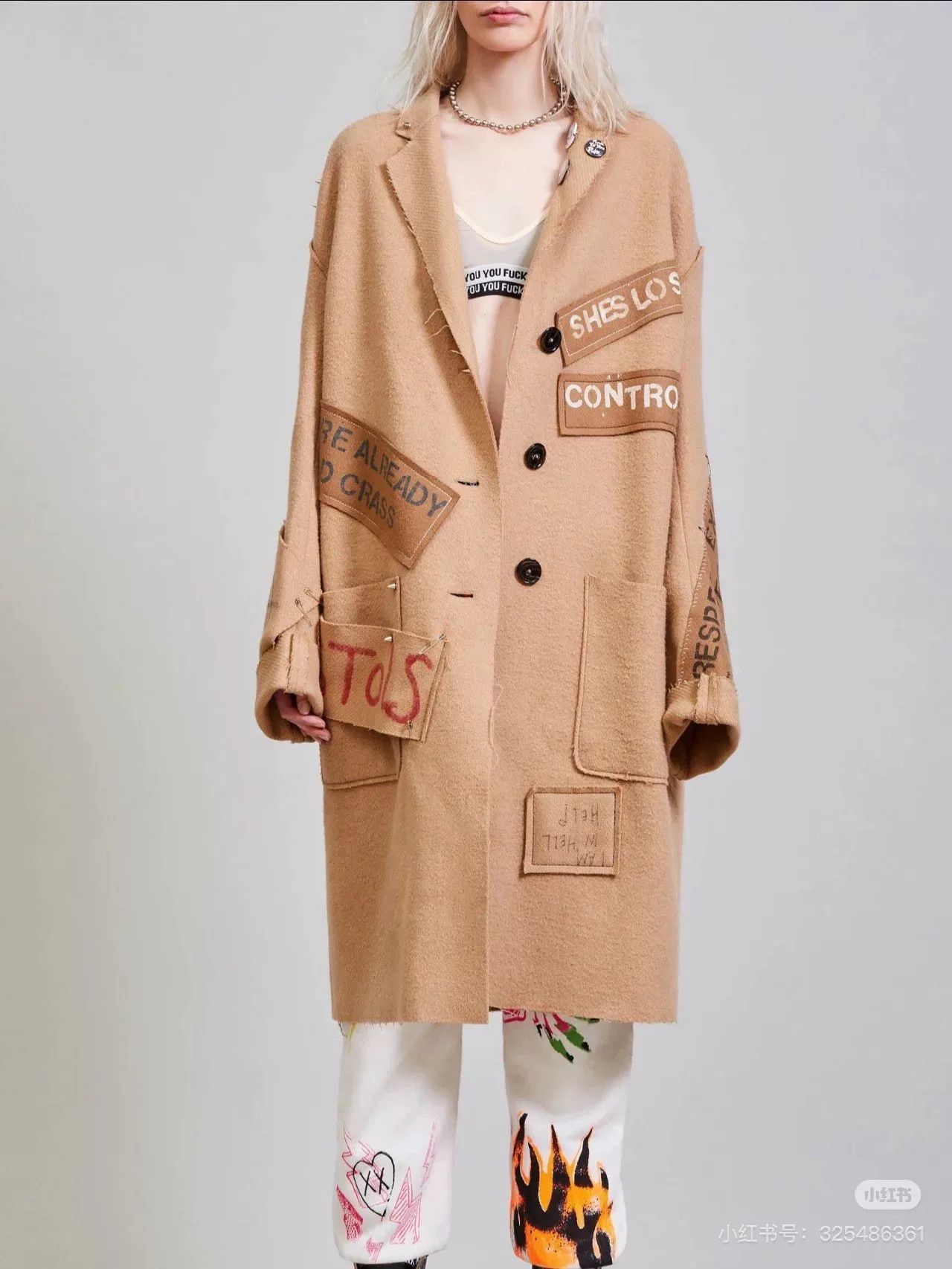 R13 R13 Limited Edition Wool Blend Coat Size S / US 4 / IT 40 - 6 Thumbnail