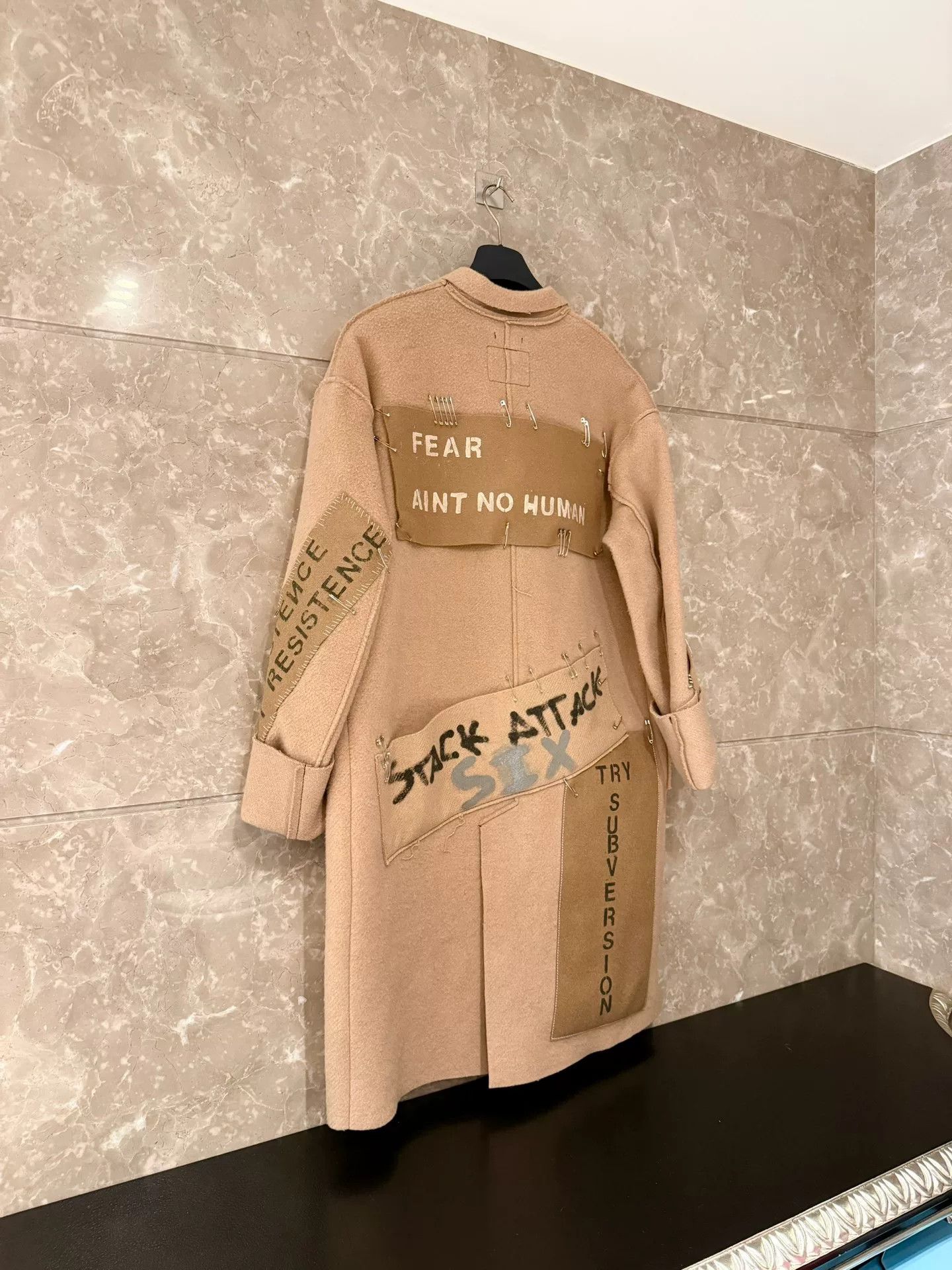 R13 R13 Limited Edition Wool Blend Coat Size S / US 4 / IT 40 - 2 Thumbnail