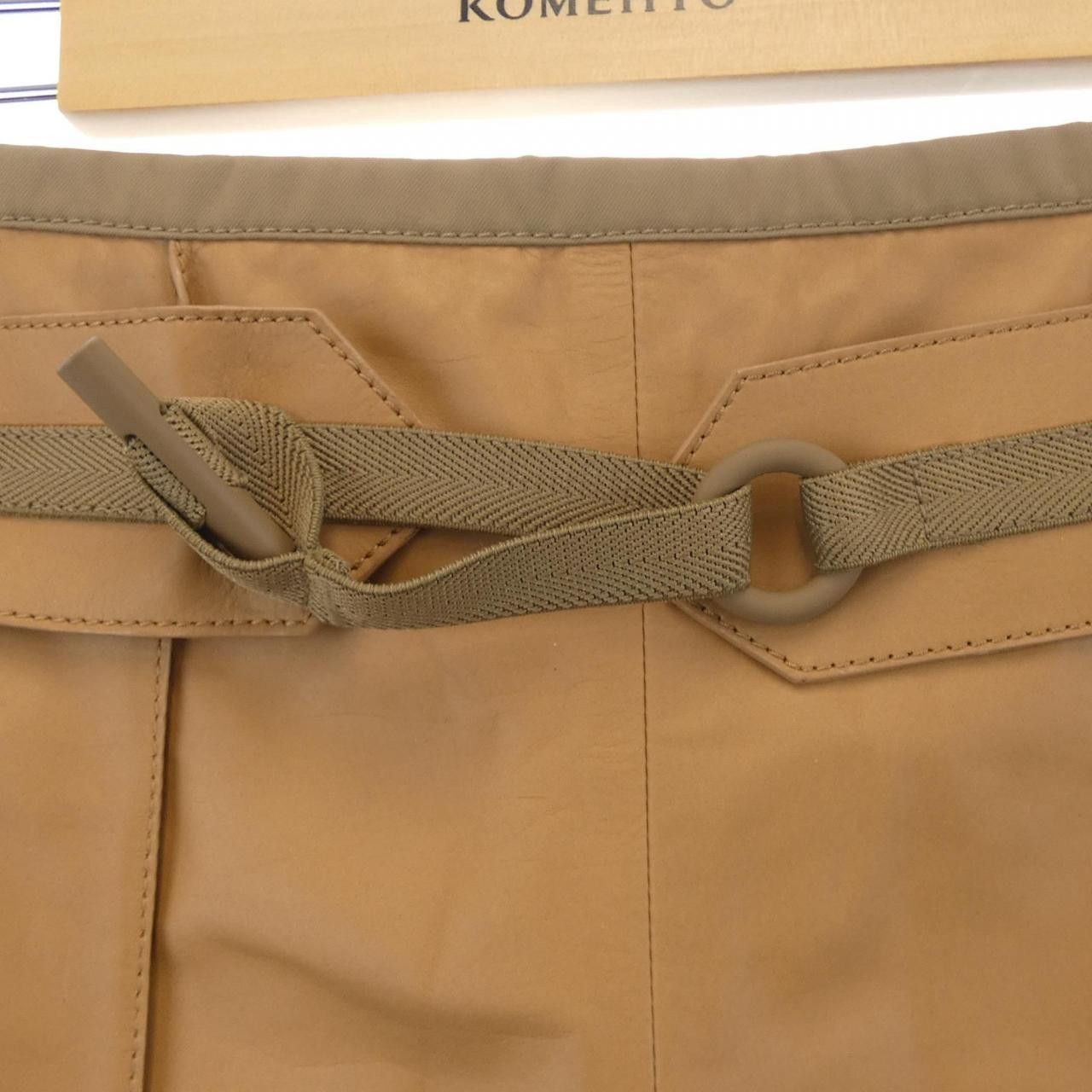 Hermes Hermes Hermes 3E1407DA Calf Shorts 36 Leather Shorts DUTY FREE for USA Size ONE SIZE - 5 Thumbnail
