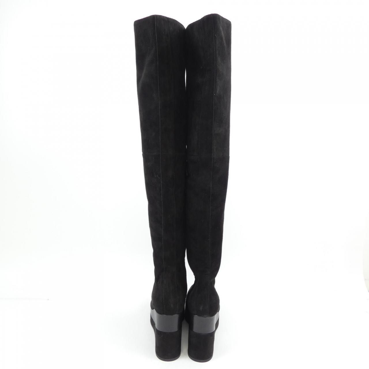 Hermes Hermes Hermes 182222Z Long Boots Leather Shoes DUTY FREE for USA Size ONE SIZE - 5 Thumbnail