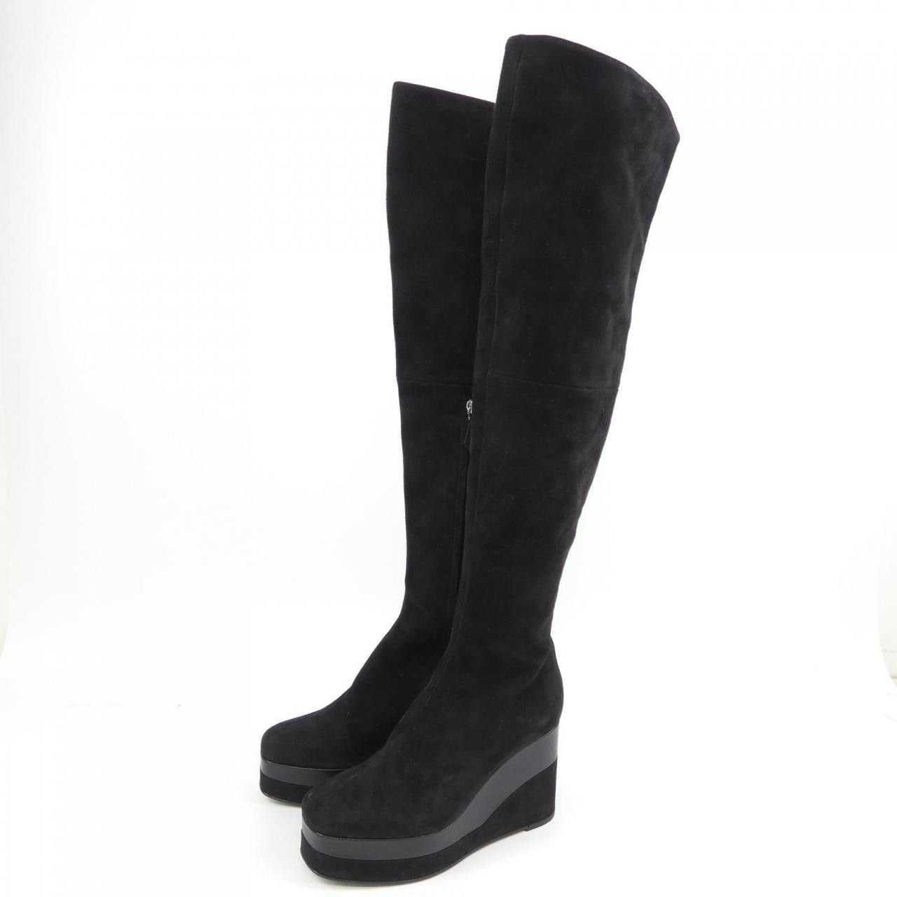 Hermes Hermes Hermes 182222Z Long Boots Leather Shoes DUTY FREE for USA Size ONE SIZE - 3 Thumbnail