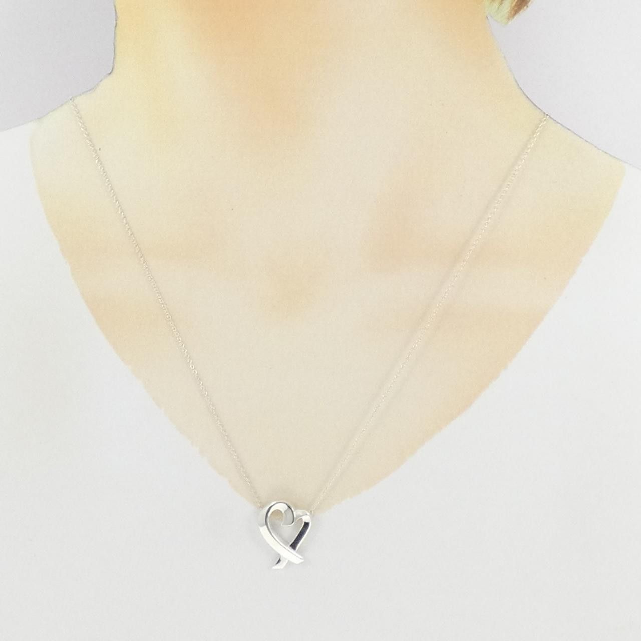 Tiffany & Co. Tiffany & Co. Tiffany & Co. Loving Heart 925 Silver Necklace Precious Metal Necklace DUTY FREE for USA Size ONE SIZE - 6 Thumbnail