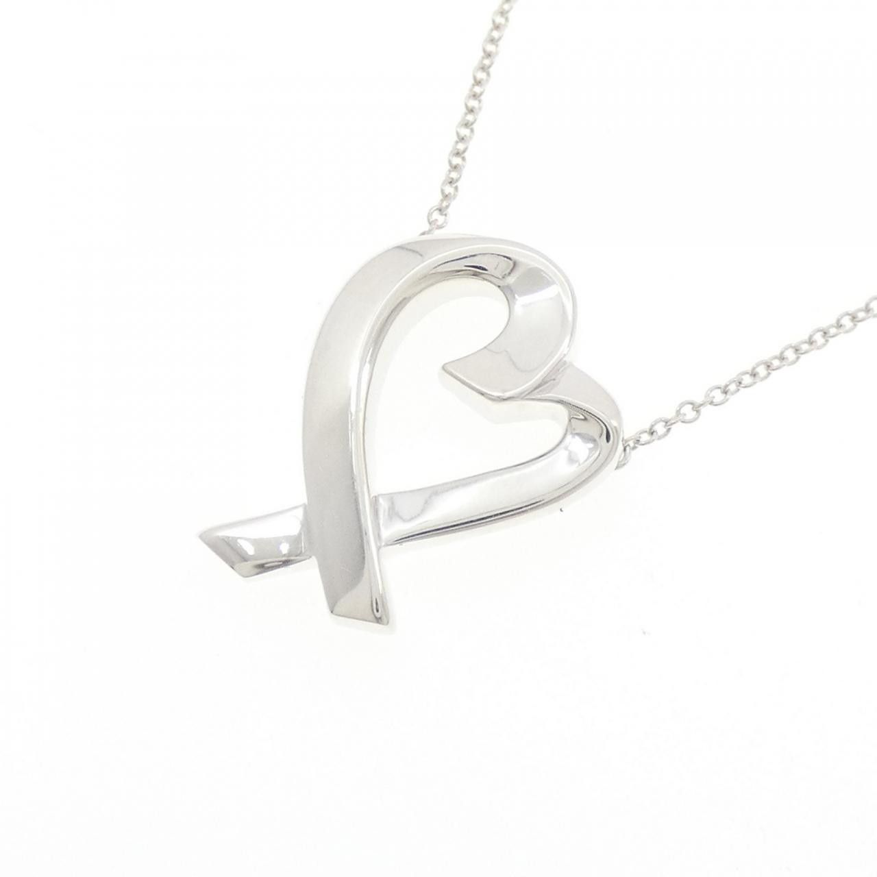 Tiffany & Co. Tiffany & Co. Tiffany & Co. Loving Heart 925 Silver Necklace Precious Metal Necklace DUTY FREE for USA Size ONE SIZE - 3 Thumbnail