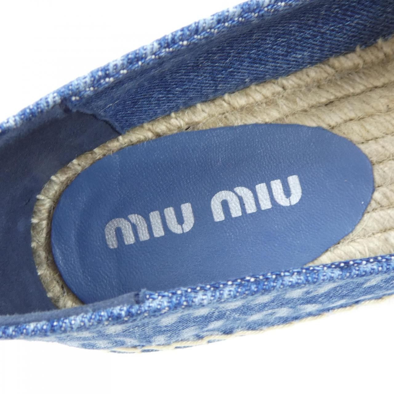 Miu Miu Miu Miu Miu Miu Shoes Textile Shoes 5S750D DUTY FREE for USA Size ONE SIZE - 6 Thumbnail