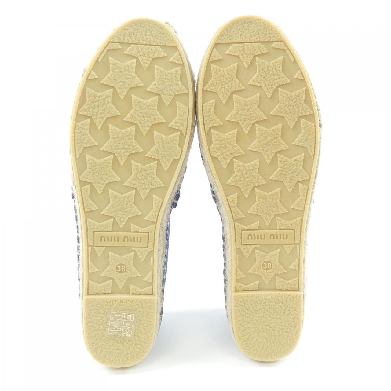 Miu Miu Miu Miu Miu Miu Shoes Textile Shoes 5S750D DUTY FREE for USA Size ONE SIZE - 4 Thumbnail