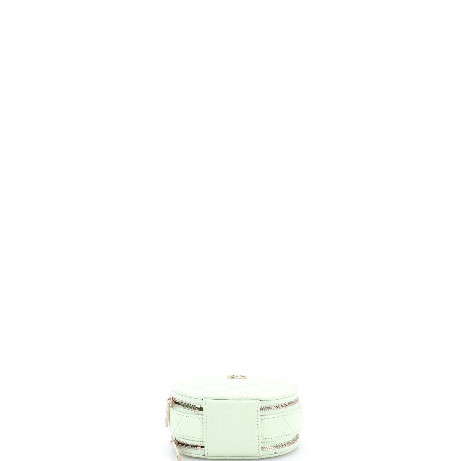 Chanel Handle with Care Round Vanity Case with Chain Size ONE SIZE - 4 Thumbnail