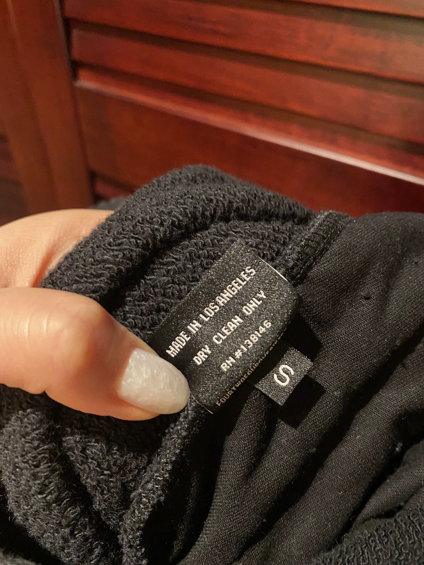 424 Thick Men's Sweatpants Size S Size US 26 / EU 42 - 5 Thumbnail