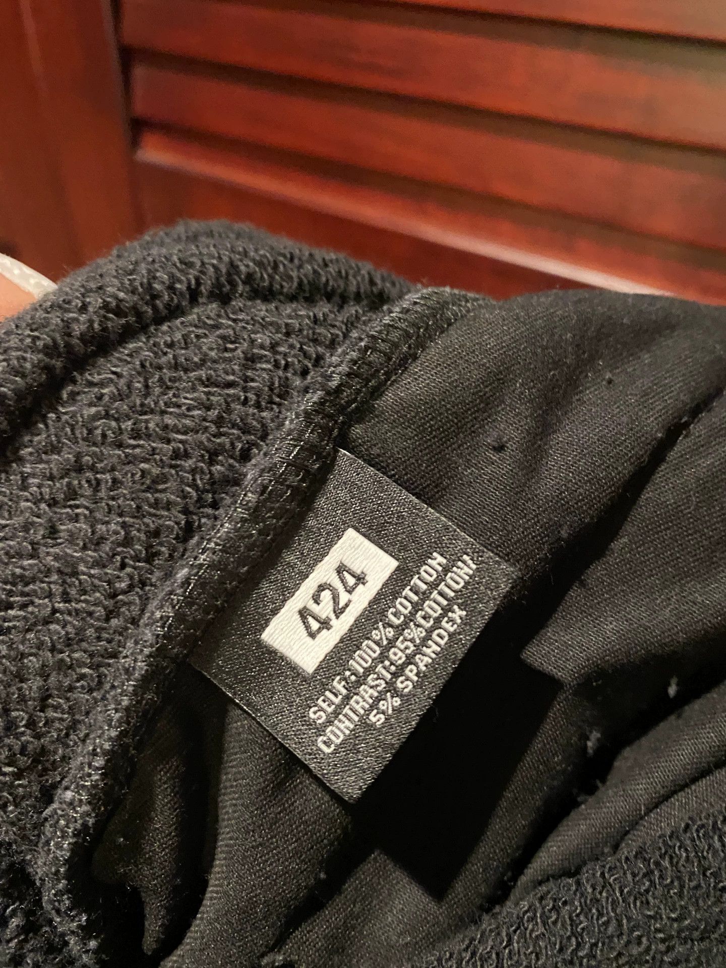 424 Thick Men's Sweatpants Size S Size US 26 / EU 42 - 6 Thumbnail