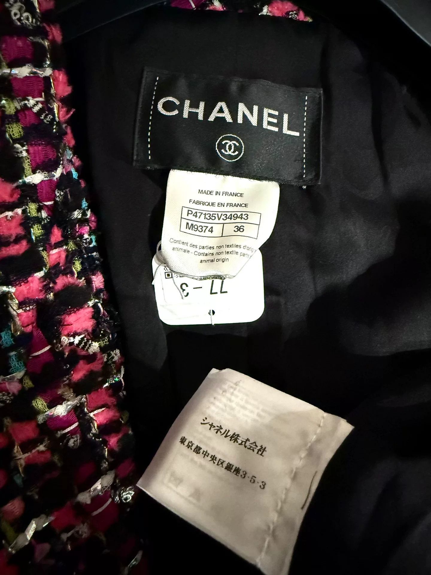 Chanel Chanel Raspberry Pink Tweed Jacket Size XS / US 0-2 / IT 36-38 - 4 Thumbnail