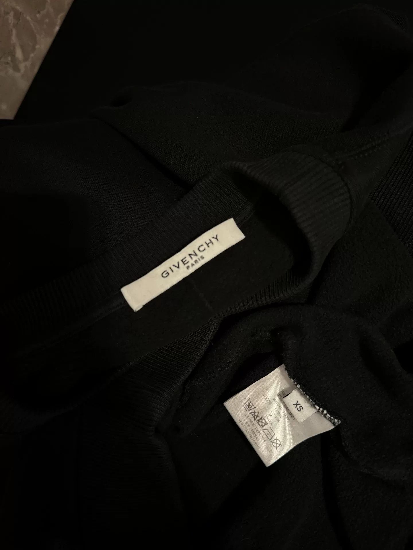 Givenchy Givenchy Black Oversized Hoodie Size XS / US 0-2 / IT 36-38 - 3 Thumbnail