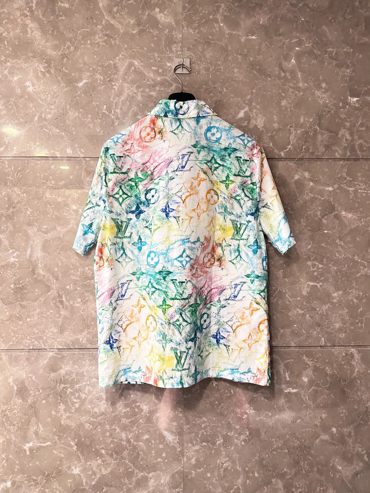 Louis Vuitton Louis Vuitton Crayon Print Short Sleeve Shirt Size US S / EU 44-46 / 1 - 2 Thumbnail