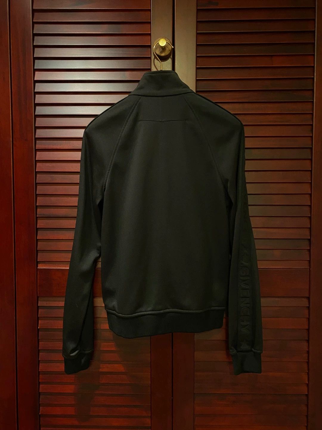 Givenchy Givenchy Black Athletic Zip Jacket for Women Size XS / US 0-2 / IT 36-38 - 2 Thumbnail