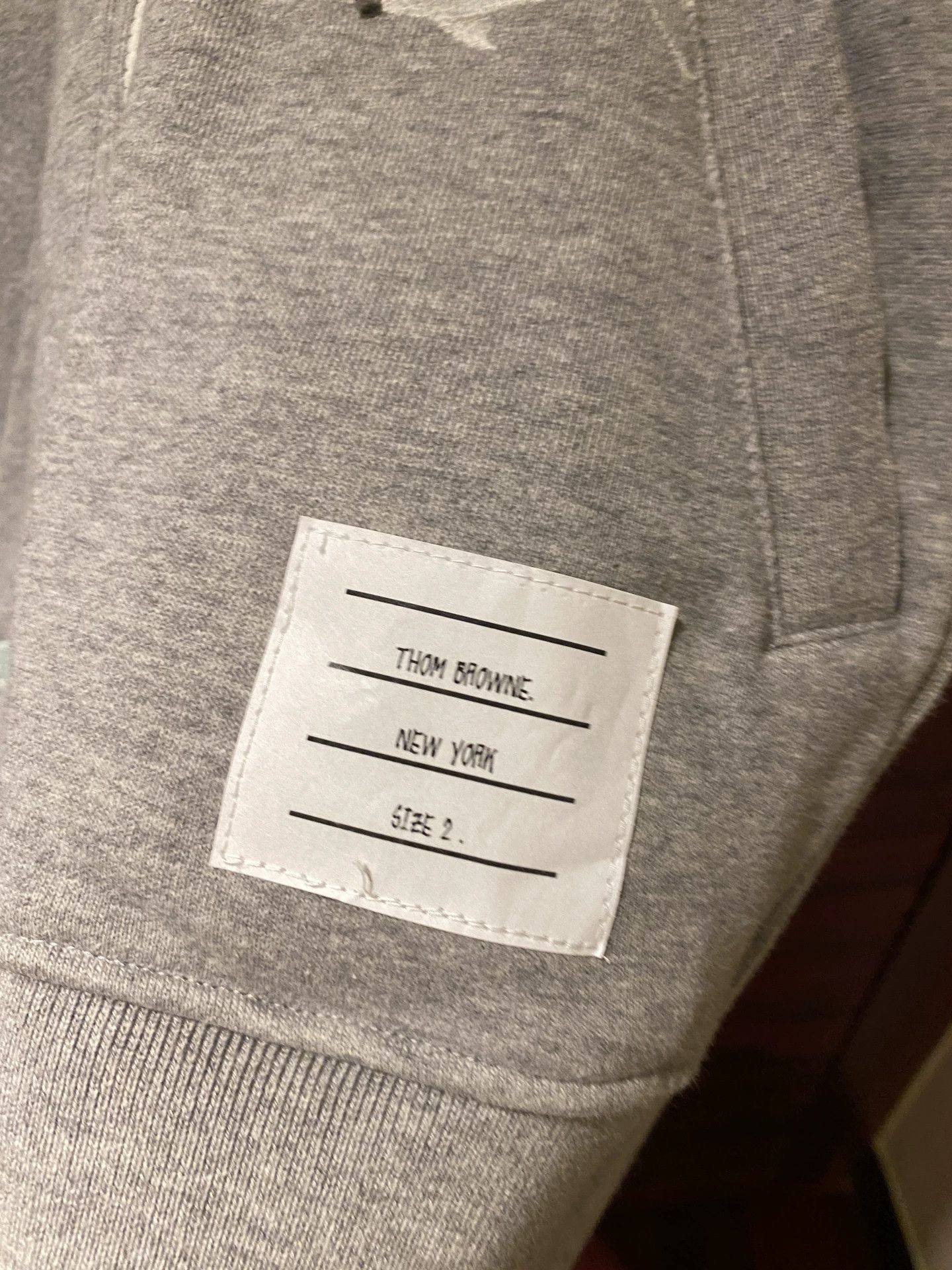 Thom Browne Thom Browne Shark Embroidered Zip Hoodie Size US M / EU 48-50 / 2 - 5 Thumbnail