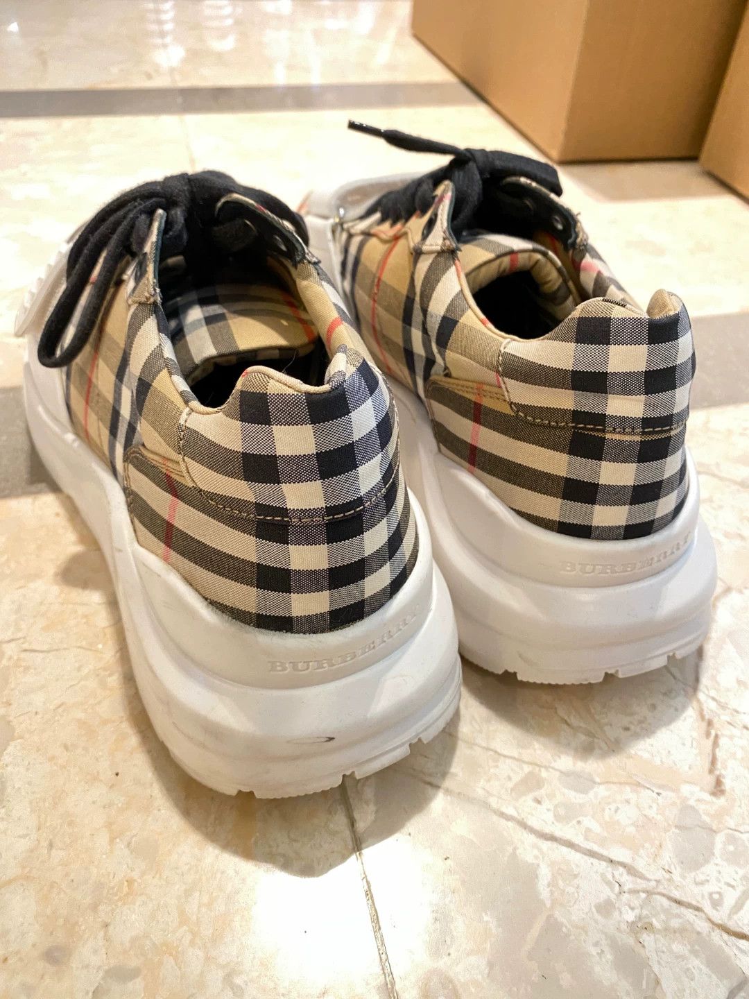 Burberry Burberry Men's Sneakers Size 42.5 Size US 9.5 / EU 42-43 - 5 Thumbnail