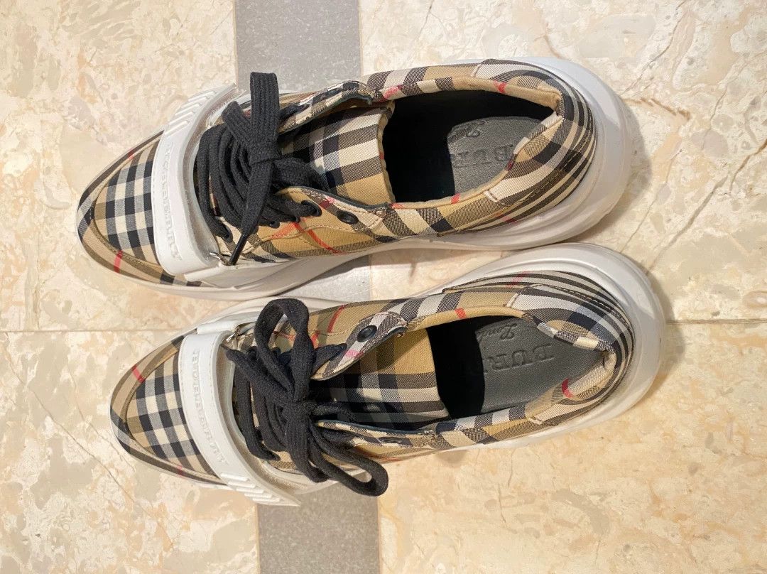 Burberry Burberry Men's Sneakers Size 42.5 Size US 9.5 / EU 42-43 - 4 Thumbnail