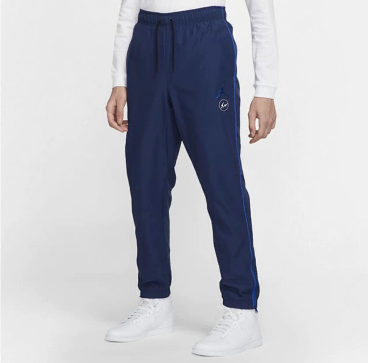 Jordan Brand Jordan x Fragment Blue Sport Pants Size US 30 / EU 46 - 3 Thumbnail