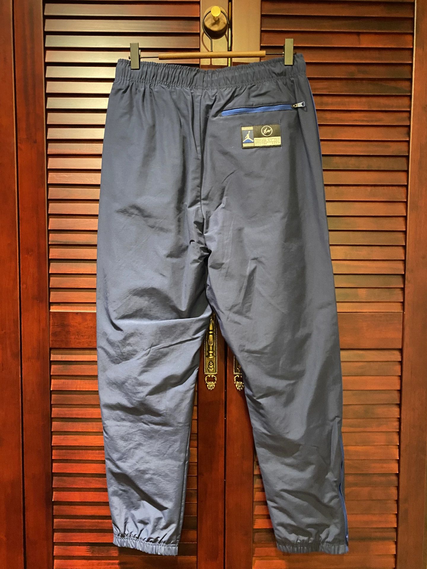 Jordan Brand Jordan x Fragment Blue Sport Pants Size US 30 / EU 46 - 2 Thumbnail