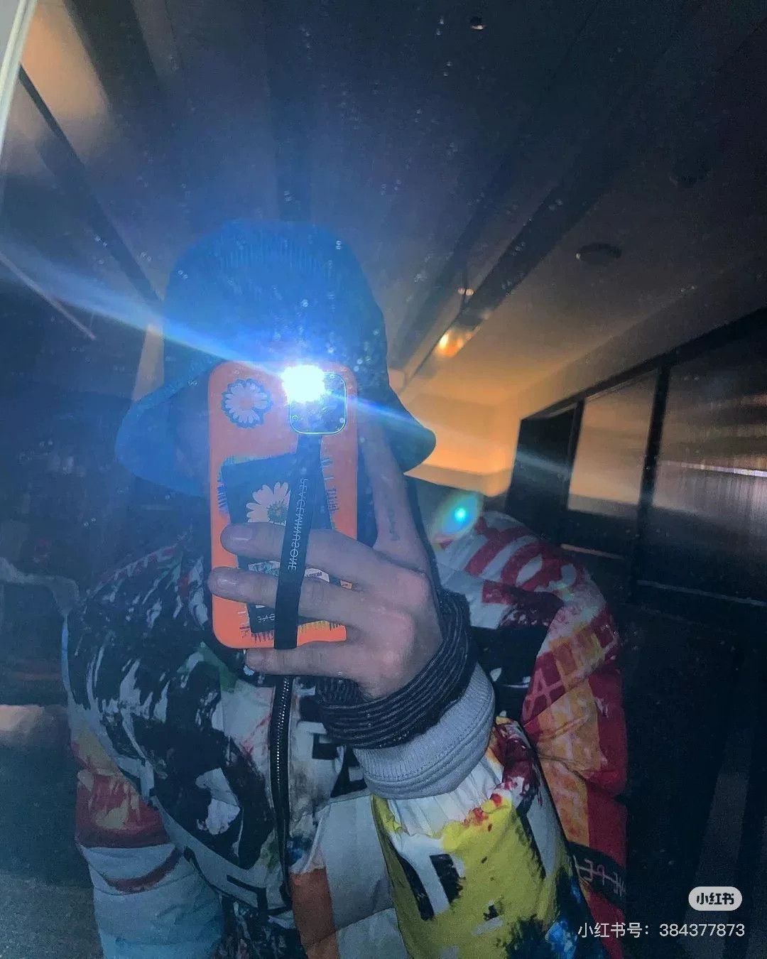 peaceminusone Peaceminusone Graffiti Print Padded Jacket Size US M / EU 48-50 / 2 - 5 Thumbnail