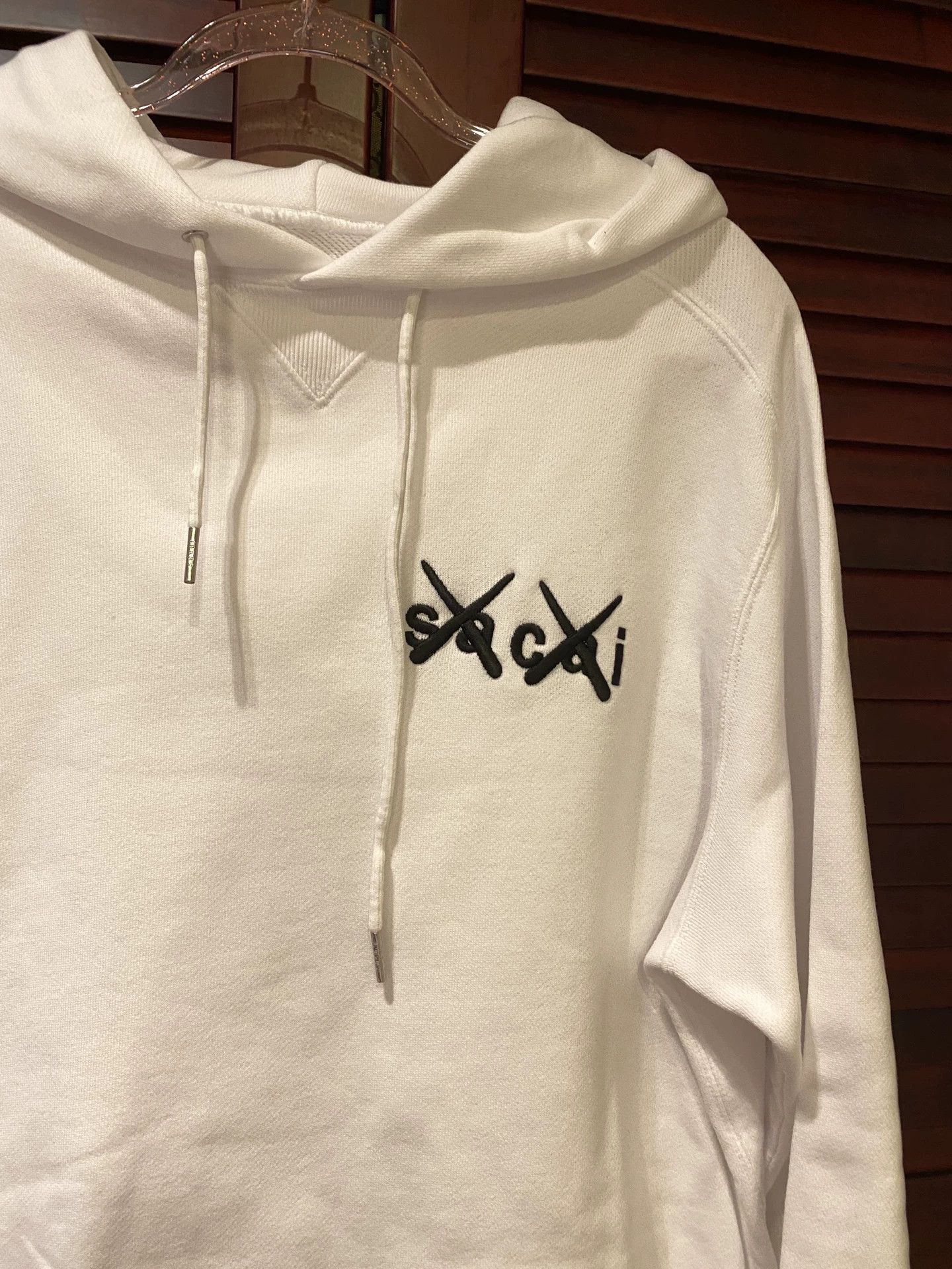 Sacai Sacai x Kaws White Hoodie Sweatshirt Size M / US 6-8 / IT 42-44 - 3 Thumbnail