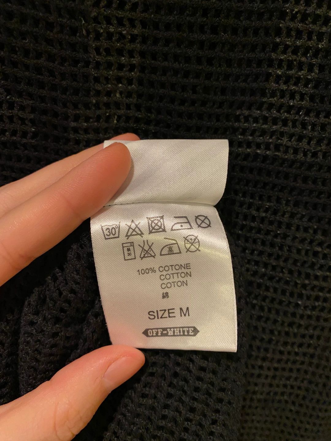 Off-White Off-White Hollow Long Sleeve Top Size M / US 6-8 / IT 42-44 - 5 Thumbnail