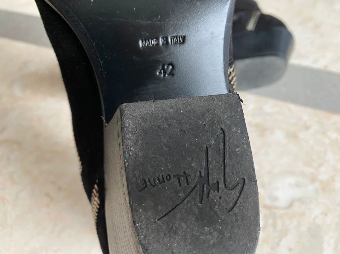 Giuseppe Zanotti Giuseppe Zanotti Men's Suede Ankle Boots Size US 9 / EU 42 - 7 Thumbnail