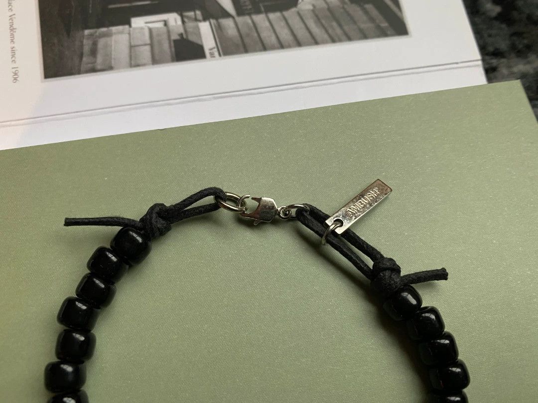 Ambush Design AMBUSH Black Bracelet with Unique Beads Size ONE SIZE - 3 Thumbnail