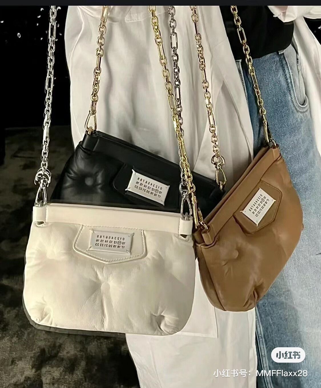 Maison Margiela Maison Margiela Glam Slam Mini Cloud Bag Size ONE SIZE - 5 Thumbnail