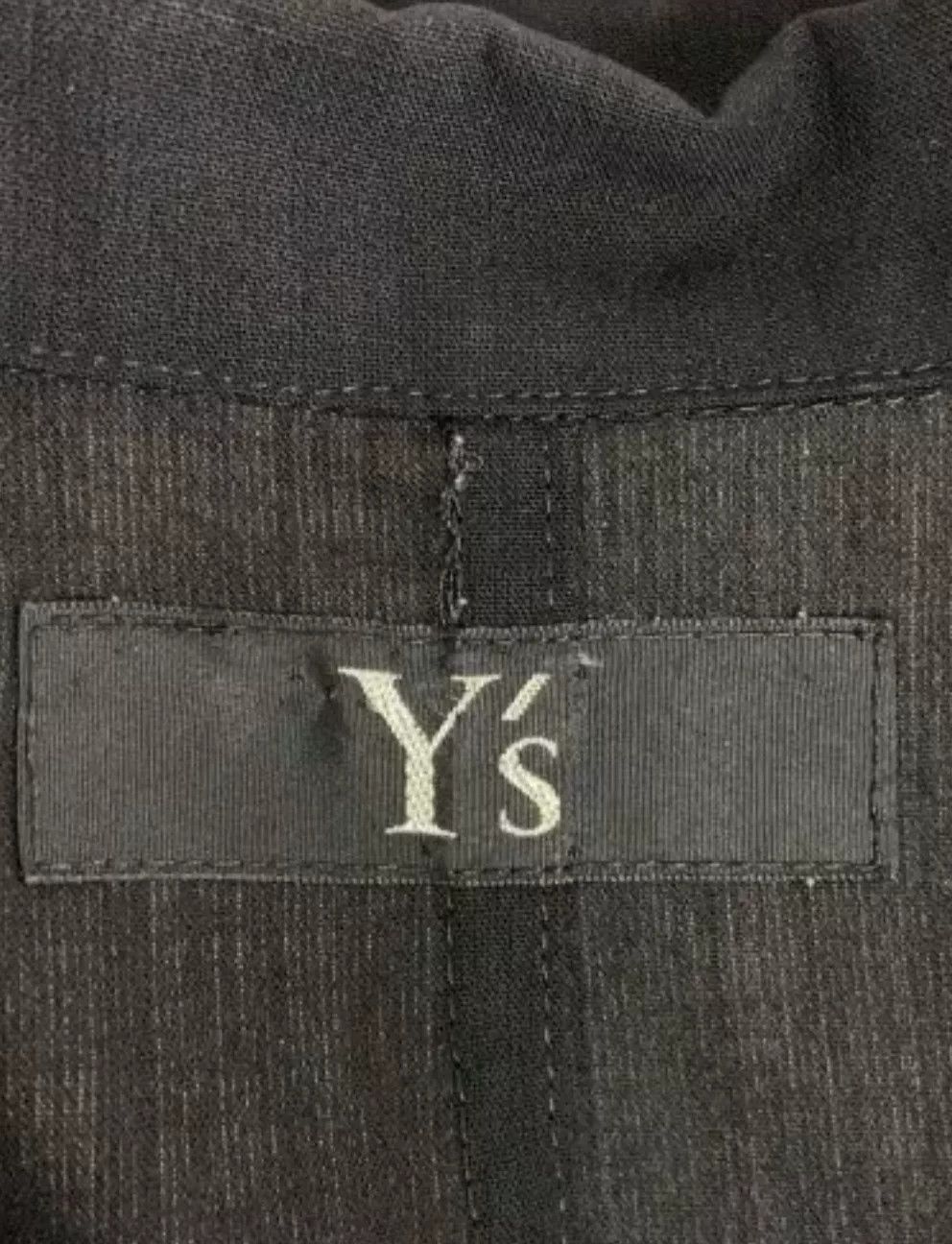 Yohji Yamamoto Y's Yohji Yamamoto Wool Sleeveless Shirt Size US M / EU 48-50 / 2 - 4 Thumbnail