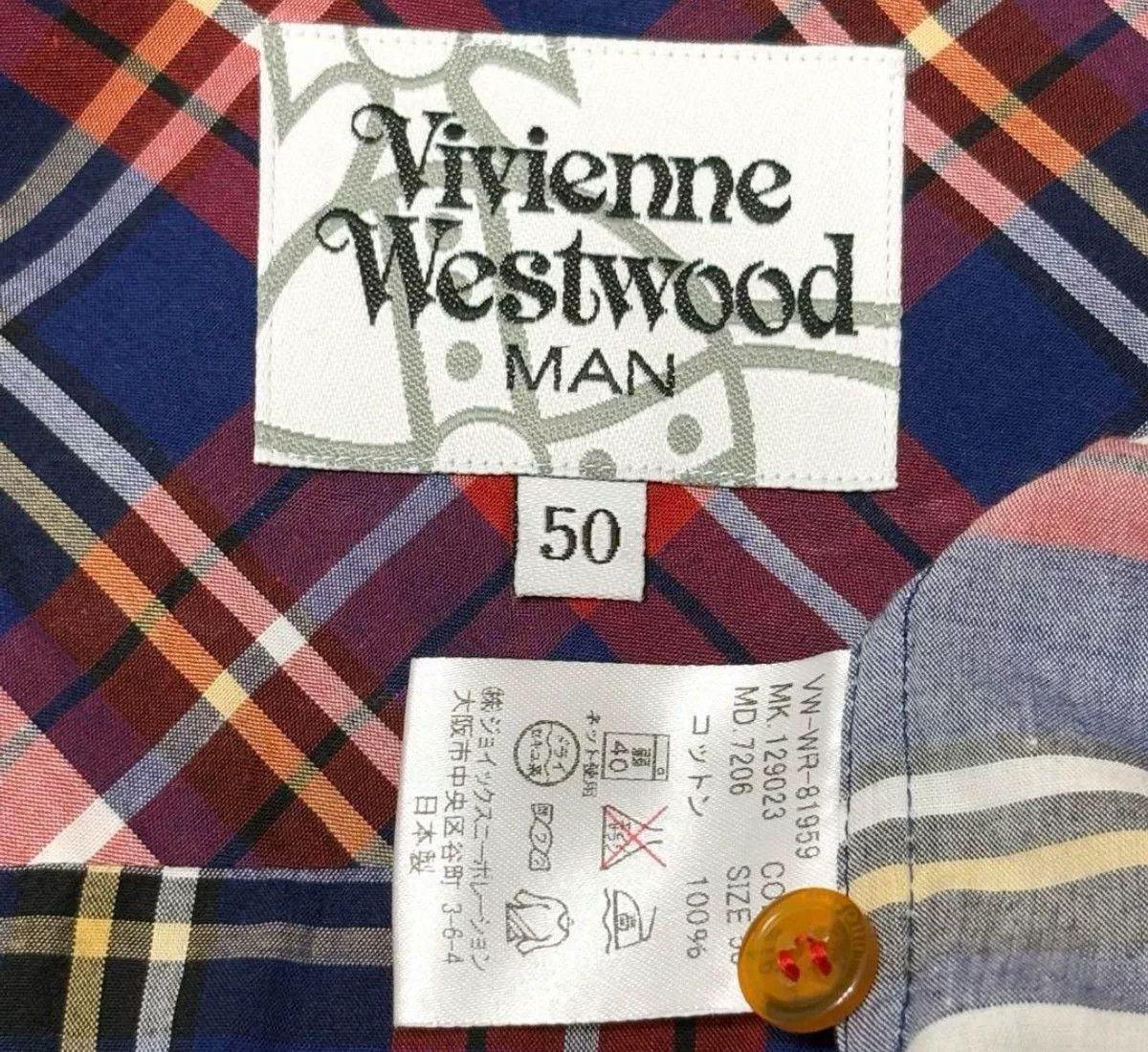 Vivienne Westwood Vivienne Westwood MAN Checkered Shirt Size US XL / EU 56 / 4 - 7 Thumbnail