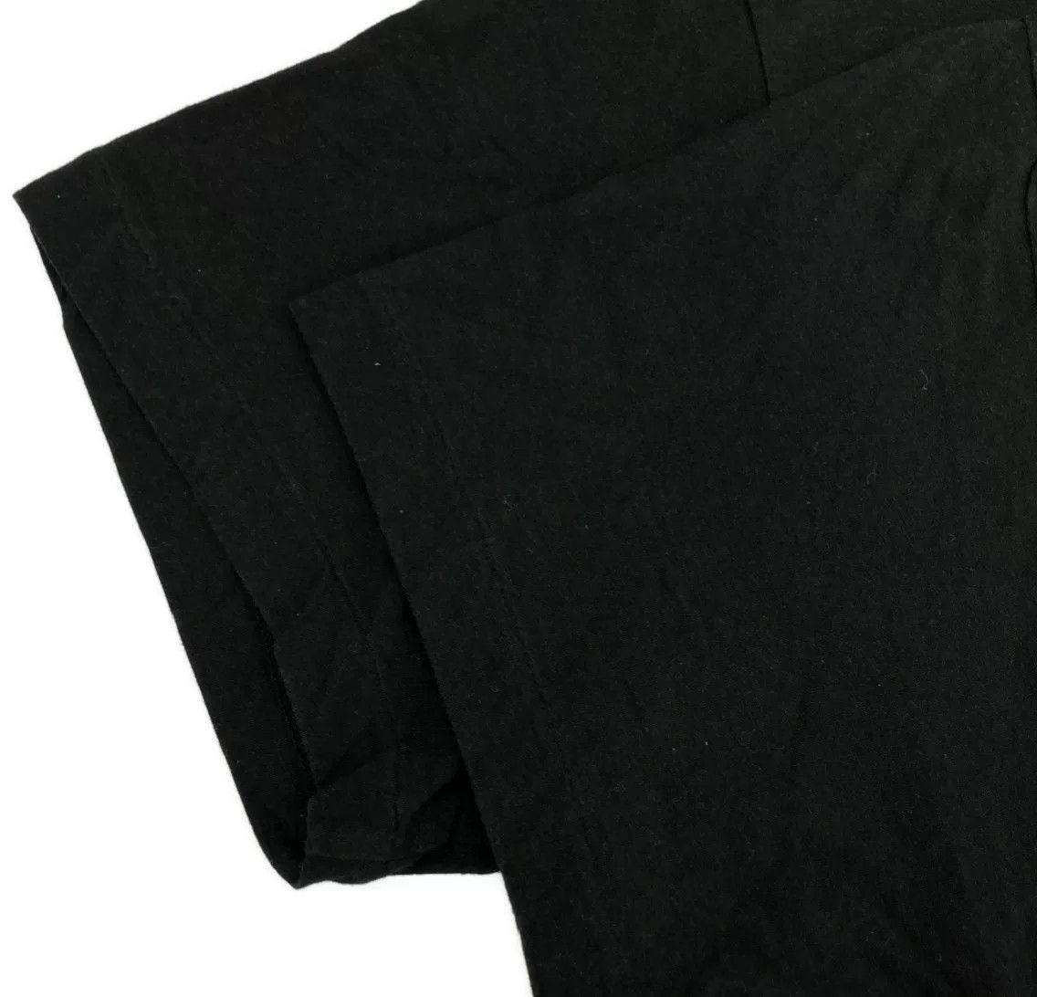 Yohji Yamamoto Yohji Yamamoto Black Short Sleeve T-Shirt Size US L / EU 52-54 / 3 - 4 Thumbnail