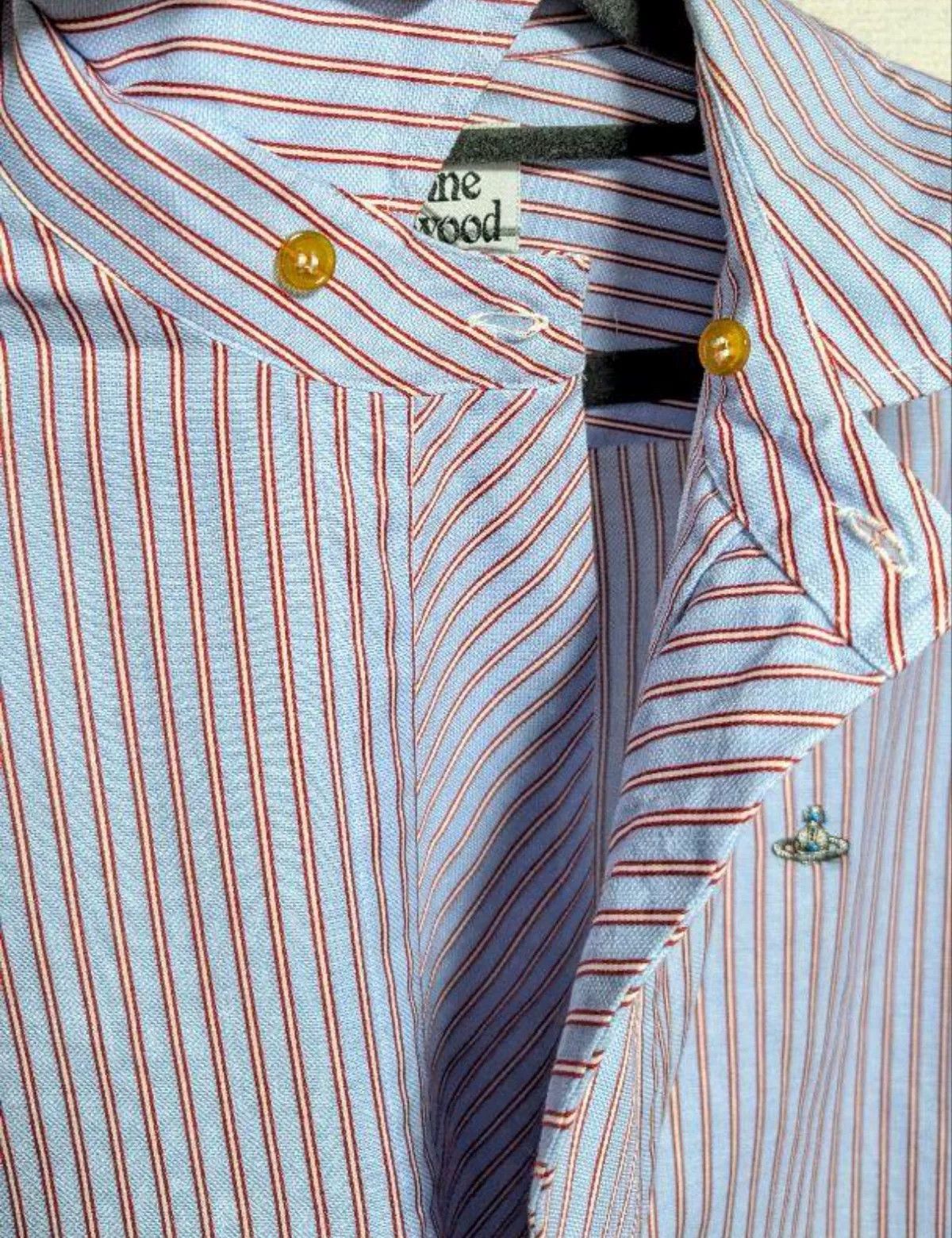 Vivienne Westwood Vivienne Westwood Striped Shirt for Men Size US L / EU 52-54 / 3 - 5 Thumbnail