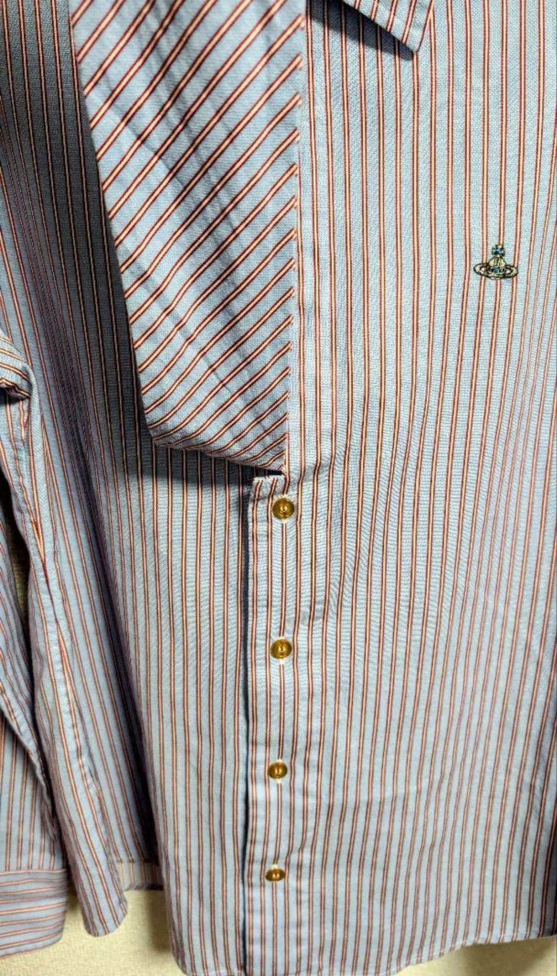 Vivienne Westwood Vivienne Westwood Striped Shirt for Men Size US L / EU 52-54 / 3 - 2 Thumbnail